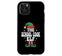Divertido Grupo Familiar navideño de The School Cook Elf Carcasa para iPhone 11 Pro