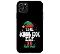 Divertido Grupo Familiar navideño de The School Cook Elf Carcasa para iPhone 11 Pro MAX
