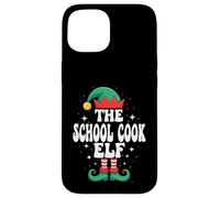 Divertido Grupo Familiar navideño de The School Cook Elf Carcasa para iPhone 15