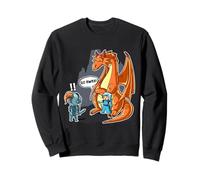 Divertido guardaespaldas de dragón sin príncipe Sudadera