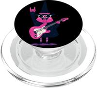 Divertido Guitarrista Bruja Rosa Halloween gráfico juguetón Vibrante PopSockets PopGrip para MagSafe