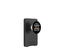Divertido Hablando Conmigo Mismo Cita Sarcástica para Autónomos PopSockets PopWallet para MagSafe
