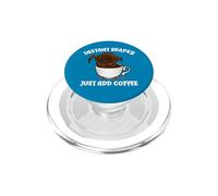 Divertido Halloween de Instant Reaper Just Add Coffee PopSockets PopGrip para MagSafe