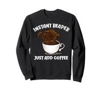 Divertido Halloween de Instant Reaper Just Add Coffee Sudadera