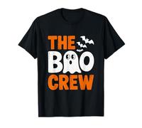 Divertido Halloween The Boo Crew Family Style Camiseta