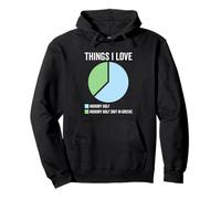 Divertido Hickory Golf Sport Hobby Deportes Hobbies Chistes Diciendo Sudadera con Capucha