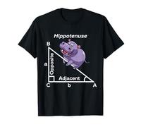 Divertido Hippotenuse Hipotenuse Matemáticas Problema Hipopótamos Camiseta