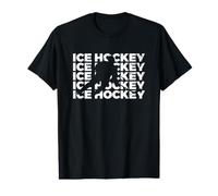 Divertido Hockey Hielo Cita Hockey Formación Camiseta gráfica económica