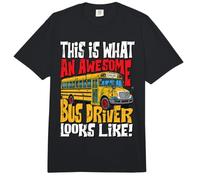 Divertido Homenaje al Conductor del autobús Escolar. ¡Genial Comfort Colors Adult Heavyweight T-Shirt