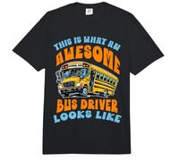 Divertido Homenaje al Conductor del autobús Escolar. ¡Genial Comfort Colors Adult Heavyweight T-Shirt