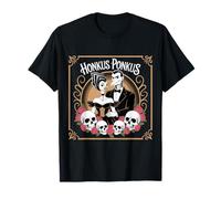 Divertido Honkus Ponkus Gansos Espeluznante Halloween Vintage Camiseta