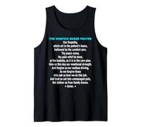 Divertido Hospicio Enfermera Oración Cuidado paliativo Humor Camiseta sin Mangas