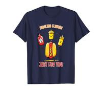 Divertido Hot Dog Malabares Mostaza Ketchup Humor Para Los Amantes De La Comida Camiseta