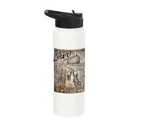 Divertido Humor Cristiano Get in Loser Rain Bible Noahs Ark Stainless Steel Insulated Water Bottle