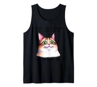 Divertido humor de gato hablando conmigo mismo para amantes de los gatos locos raro Camiseta sin Mangas