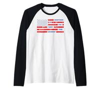 Divertido Humor Político Todo Bien Confíe en su Gobierno Camiseta Manga Raglan