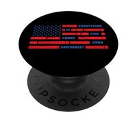 Divertido Humor Político Todo Bien Confíe en su Gobierno PopSockets PopGrip Adhesivo
