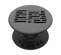 Divertido Humor Político Todo Bien Confíe en su Gobierno PopSockets PopGrip Adhesivo