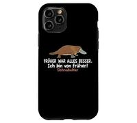 Divertido Humor Schnabeltier Früher War Alles Besser Carcasa para iPhone 11 Pro