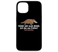 Divertido Humor Schnabeltier Früher War Alles Besser Carcasa para iPhone 13