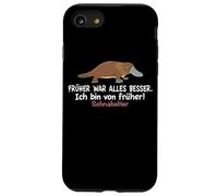 Divertido Humor Schnabeltier Früher War Alles Besser Carcasa para iPhone SE (2020) / 7/8