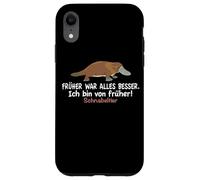 Divertido Humor Schnabeltier Früher War Alles Besser Carcasa para iPhone XR