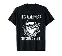 Divertido Humor sureño Redneck es un Redneck Navidad Y'All Camiseta