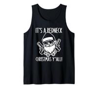Divertido Humor sureño Redneck es un Redneck Navidad Y'All Camiseta sin Mangas