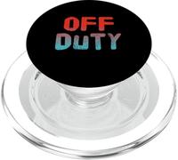 Divertido Humor TXT Divertido para La Gente Cita Divertida Hey I'm Off Duty PopSockets PopGrip para MagSafe
