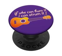 Divertido Humor Ukelele o Broma de Orgulloso Músicos Ukelele PopSockets PopGrip Adhesivo