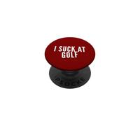 Divertido I Suck At Golf Golfing Humor Amigo Equipo Jugador PopSockets PopGrip Adhesivo