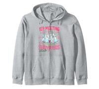 Divertido IEP Reunión Survivors Club Maestro Educación Especial Sudadera con Capucha