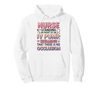 Divertido Im Just a Nurse in The Front IV Pump Struggle Nurses Sudadera con Capucha