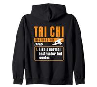 Divertido Instructor de Tai Chi Definición Fighting Tai Chi Trainer Sudadera con Capucha