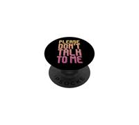 Divertido introvertido Diciendo Anti Social por Favor no me hables PopSockets PopGrip Adhesivo