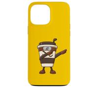 Divertido Italiano Brainrot Meme Capuchino Asesino Dabbing Kid Carcasa para iPhone 13 Pro MAX