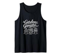 Divertido Jardín Gángster Plantas Entusiasta Jardinero Broma Camiseta sin Mangas