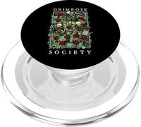 Divertido Jardinero con Esqueletos góticos de la Sociedad de Jardinería Grimrose PopSockets PopGrip para MagSafe