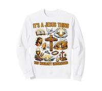 Divertido Jesús Cristianismo Fe Que no entenderías Sudadera