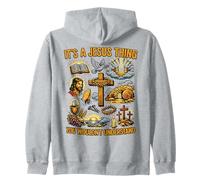 Divertido Jesús Cristianismo Fe Que no entenderías Sudadera con Capucha