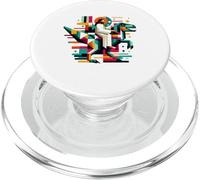 Divertido Jesús Montando T-Rex Dinosaurio Meme Parodia para creyentes PopSockets PopGrip para MagSafe