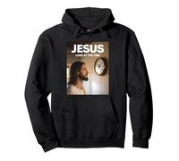 Divertido Jesús religioso mira el Tiempo, Cristiano humorístico Sudadera con Capucha