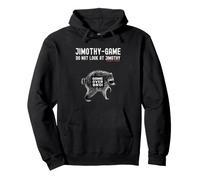 Divertido Jimothy Juego No Mires Al Mapache Gamer Meme Ropa Sudadera con Capucha