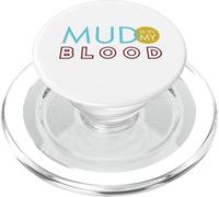 Divertido Jinete de ATV Diciendo, el Barro está en mi Sangre PopSockets PopGrip para MagSafe