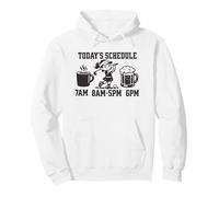 Divertido Jubilado para Mujeres Horario de Hoy Café Golf Cerveza Sudadera con Capucha