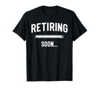 Divertido jubilarse Pronto, jubilación Vintage Casi jubilada Camiseta