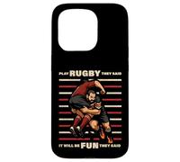 Divertido juego al rugby, dijeron que sería divertido ser Bokke World Carcasa para iPhone 15 Pro
