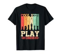 Divertido juego de ajedrez Cool Kids Play Chess Camiseta