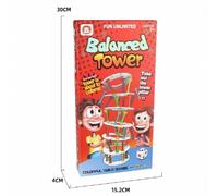 Divertido juego de colapso de torre de equilibrio, juego de mesa interactivo para fiestas familiares entre padres