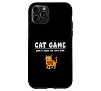 Divertido Juego de Gatos Don't Look Game Over para mamá, papá y niños Carcasa para iPhone 11 Pro